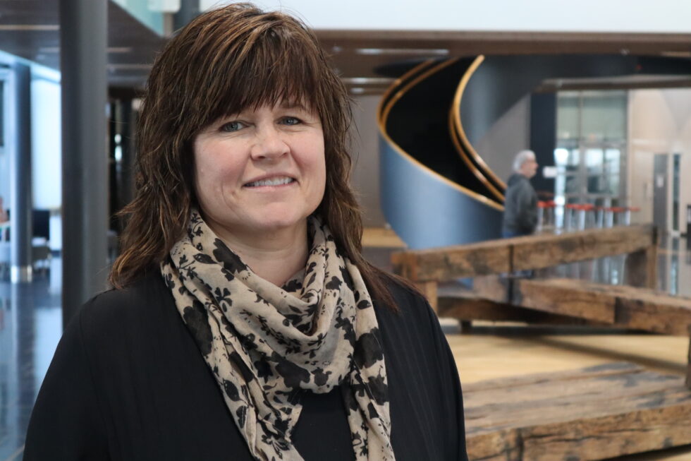 Marianne Bye, rektor på Sentrum videregående skole i Kongsvinger