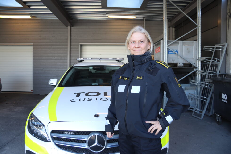 Seksjonssjef ved Kongsvinger tollkontor, Kjersti Bråthen, forteller at påsken byr omtrent dobbelt så mange grensepasseringer.