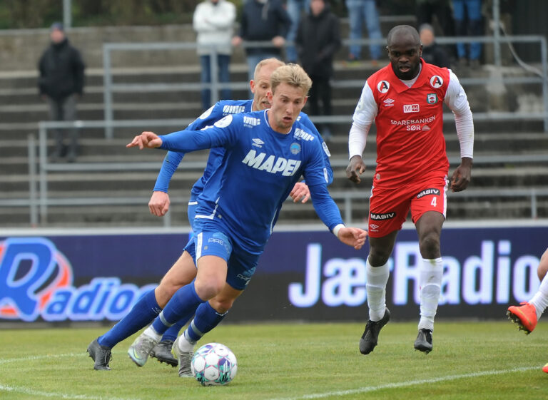 Joacim Holtan scoret KILs mål i 1-2-tapet mot Bryne.