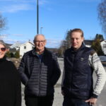 Aldri for tidlig å planlegge til jul mener May Nordseth, Svein Finnseter og Christian Sternberg fra Roverud velforening.