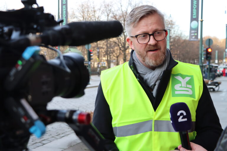 YS-leder, Hans-Erik Skjæggerud.