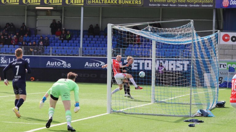 Hadde Vegard Leikvoll Moberg satt inn 1-0 etter fem minutter, kunne kampen ha blitt helt annerledes.