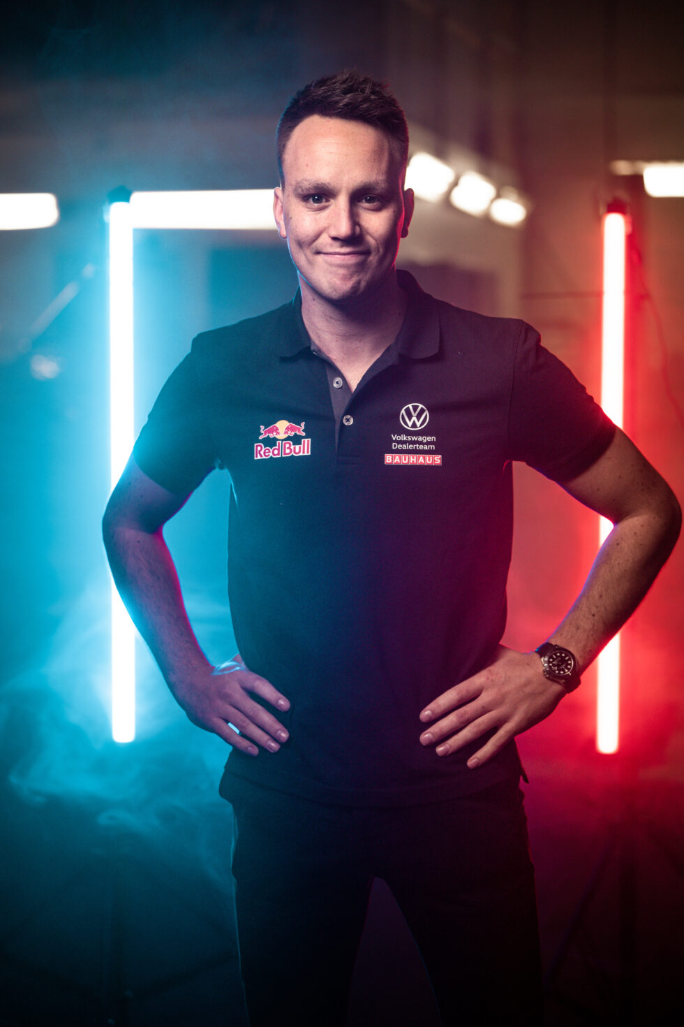 Ole Christian Veiby (t.v.) ble nummer fire i VM i fjor, mens teamkamerat Johan Kristoffersson ble verdensmester.
