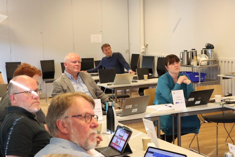 Kommunen vil gjerne ha bedre belysing på brua, men da må også fylkeskommunen være med.