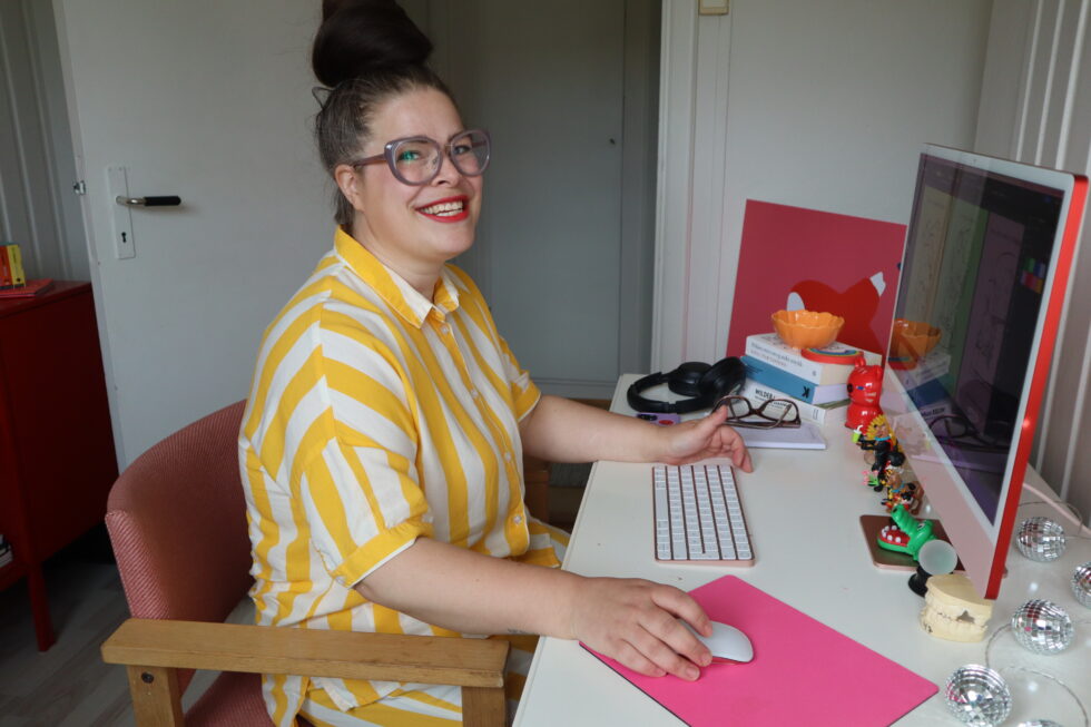 Maren Borgan har lyst til å komme i kontakt med lokale bedrifter.