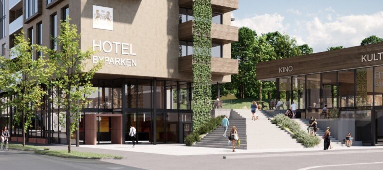 Illustrasjonsbilde av hotell i Byparken.