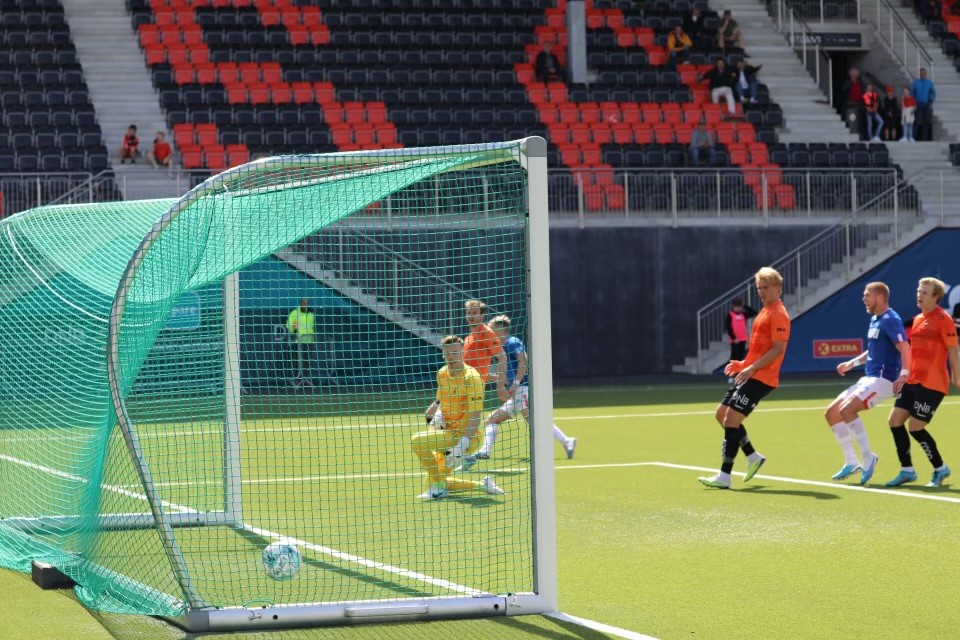 Her setter Joacim Holtan sitt syvende for sesongen.