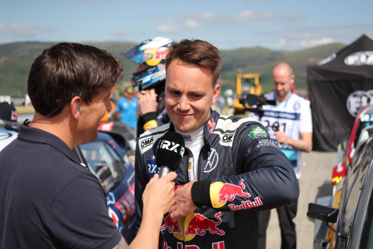 Ole Christian Veiby kjørte inn til fjerdeplass i sesongåpningen i rallycross-VM.