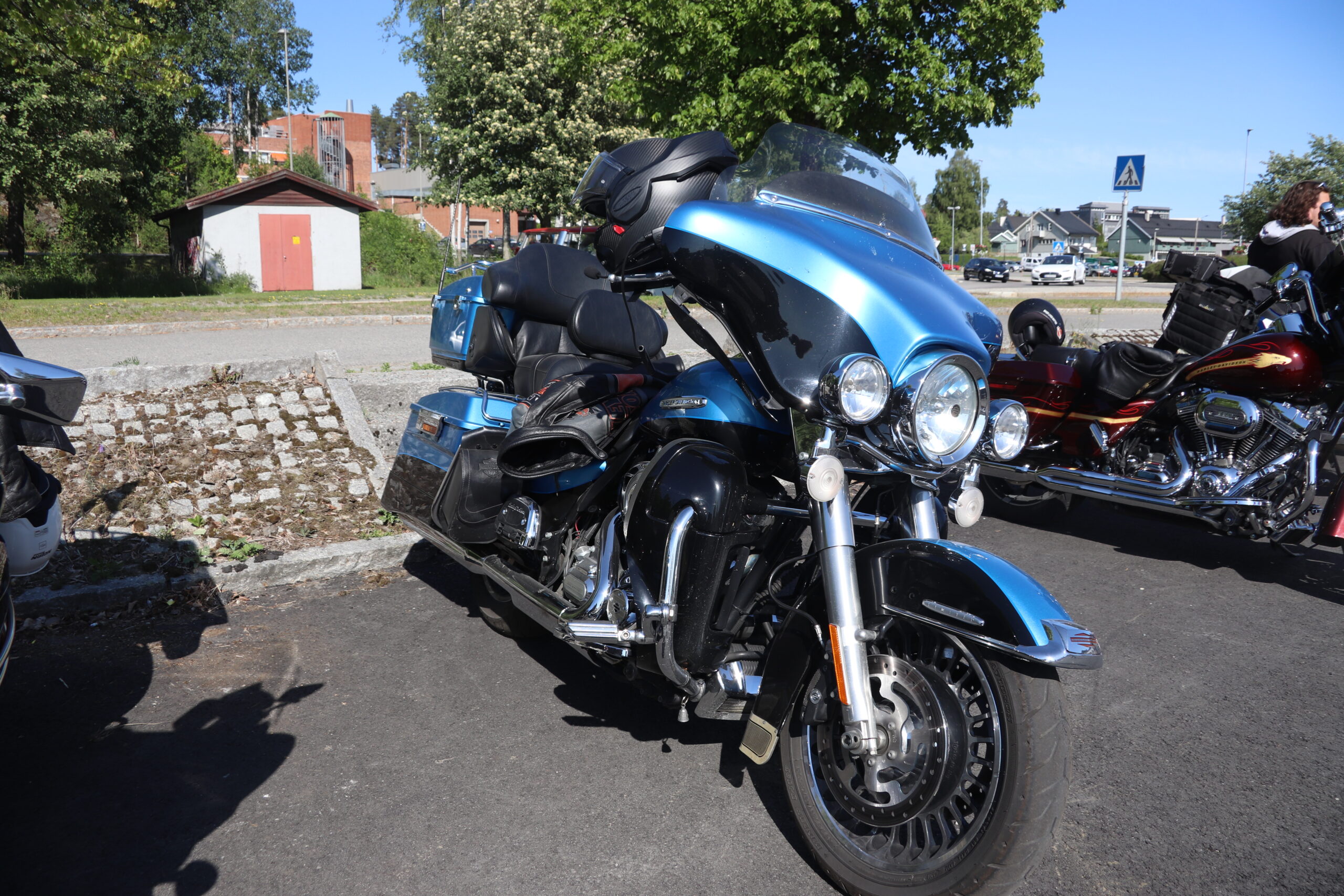 Knut Einar Bekkevold sin sykkel. En Harley Davidson Electra Ultra Limited 2011.