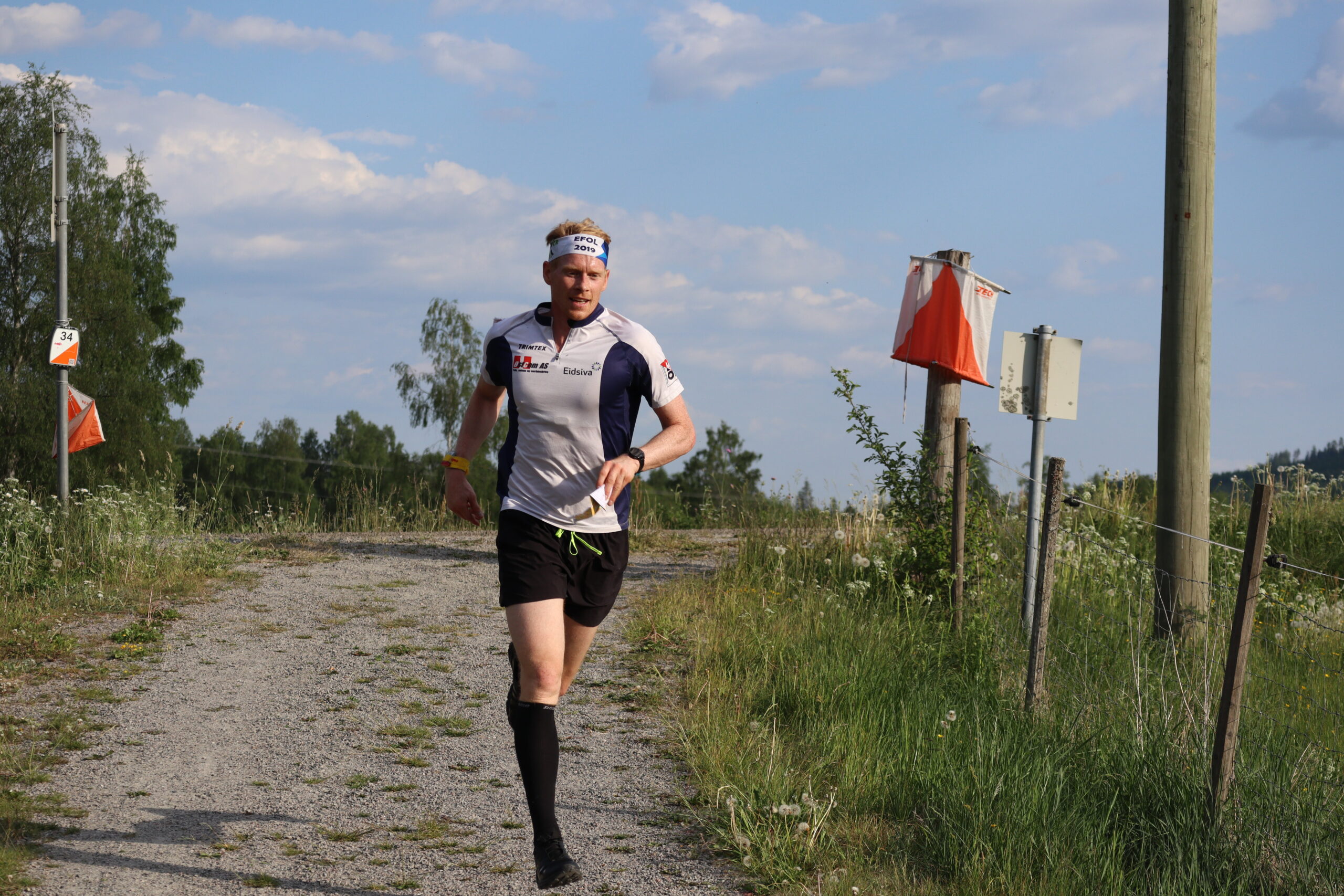 Peder Gjølstad Røhnebæk kunne ingen gjøre noe med under onsdagens Tour de Glåmdal.
