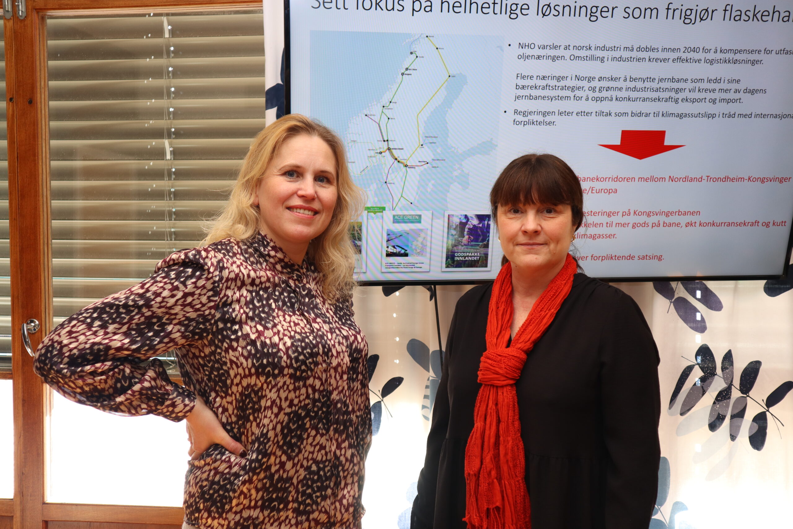 Sammen med Eidskogs ordfører Kamilla Thue har Eli Wathne jobbet for å bedre kapasiteten på Kongsvingerbanen.