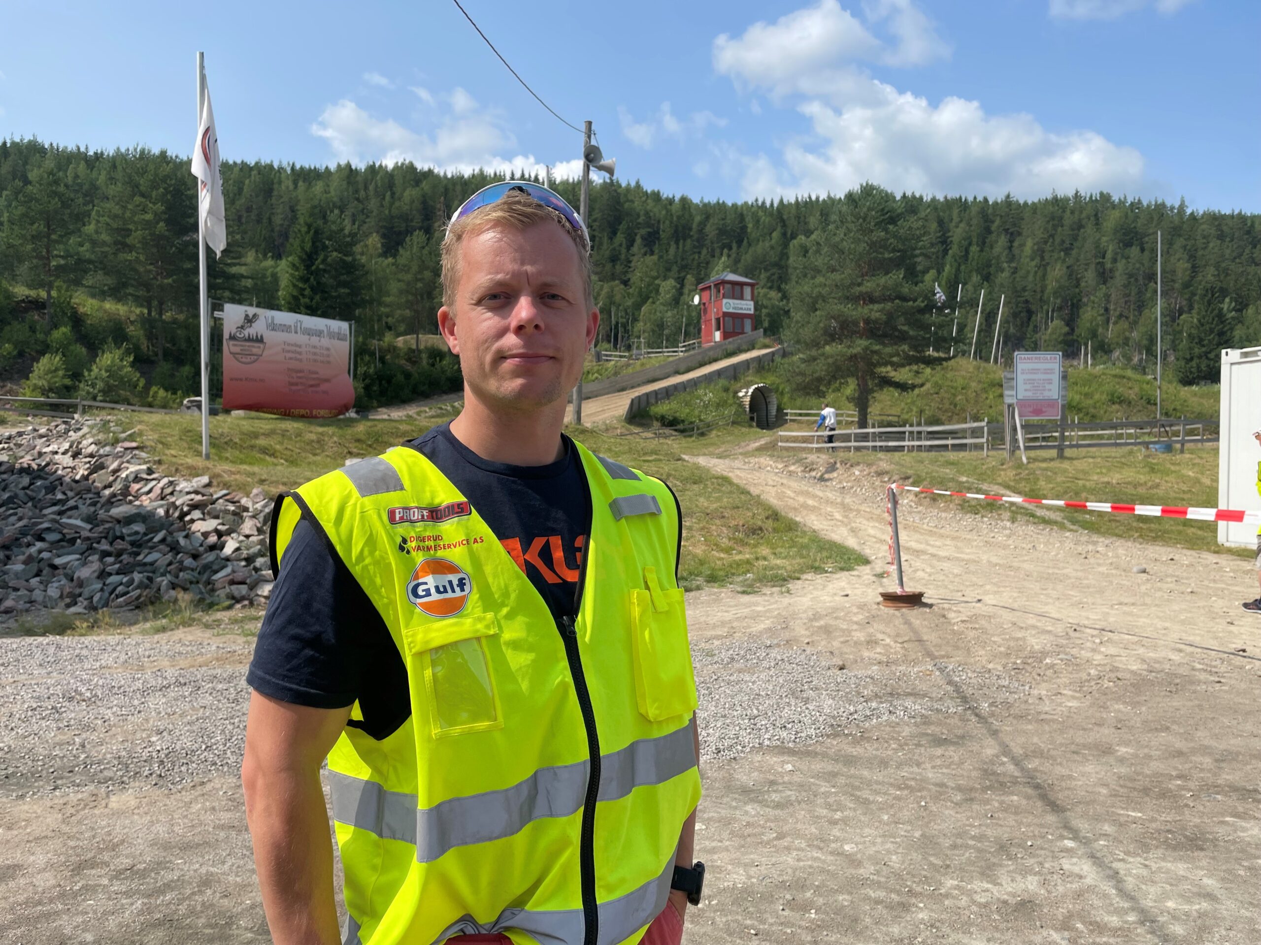 Leder i Kongsvinger Motor Klubb, Mats Andersson.