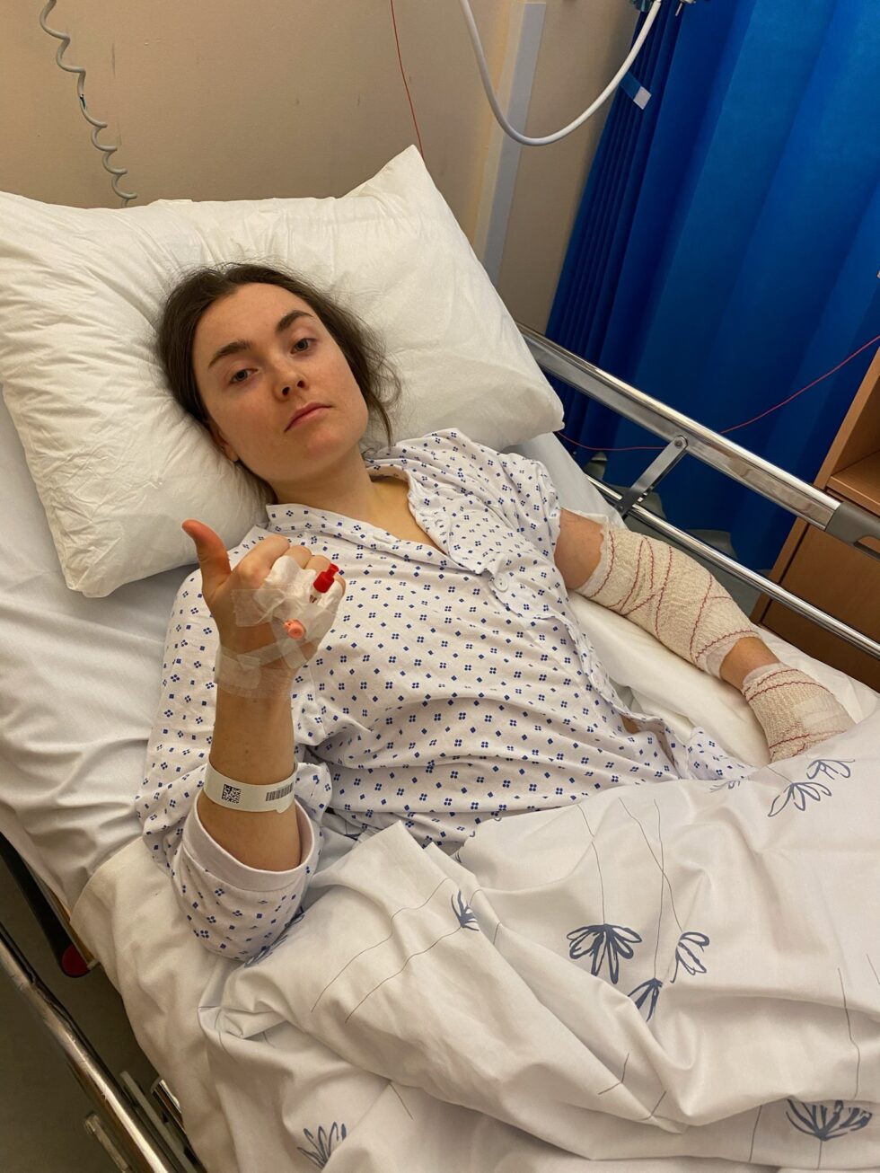 Sofie Mohn er nå hjemme på Kongsvinger og trener. Hun gleder seg til å komme i gang med sesongen.