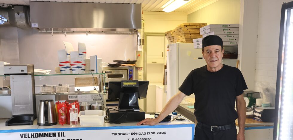 Hushyar Karim åpnet Maria Lunsj Grill & Pizza for snart seks måneder siden og er fornøyd med driften så langt.