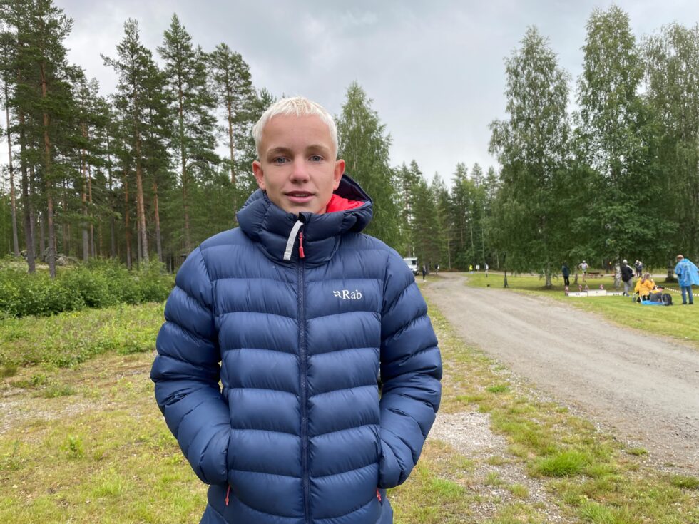 Unge Fabian Vibekken leverte godt under supersprint.