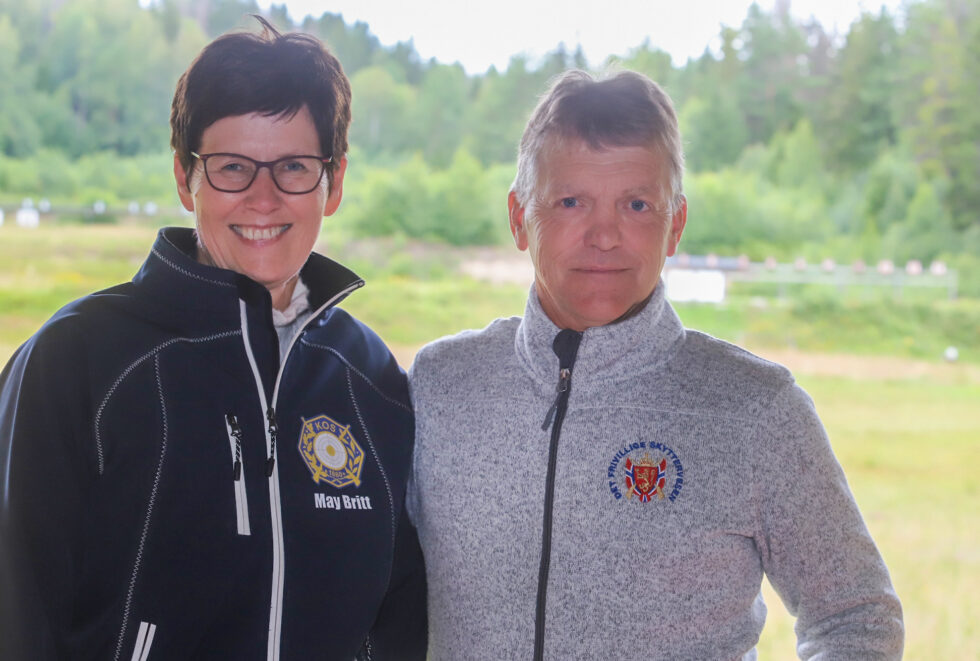May Britt Radford og Rune Solberg ser frem til Landsskytterstevner smeller i gang i Voss til helga.