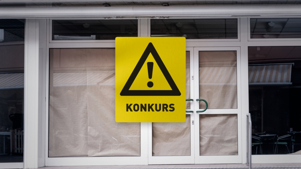 Innlandet var fylke med størst økning av antall konkurser.