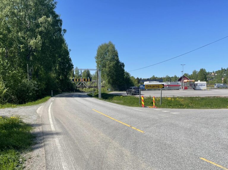 Ved Norhov er Masterudvegen åpen igjen.