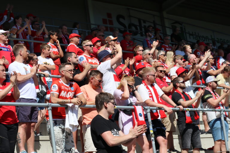 Markedssjef Rune Lundgren håper at mange tar turen til Gjemselund når Fredrikstad kommer onsdag kveld.