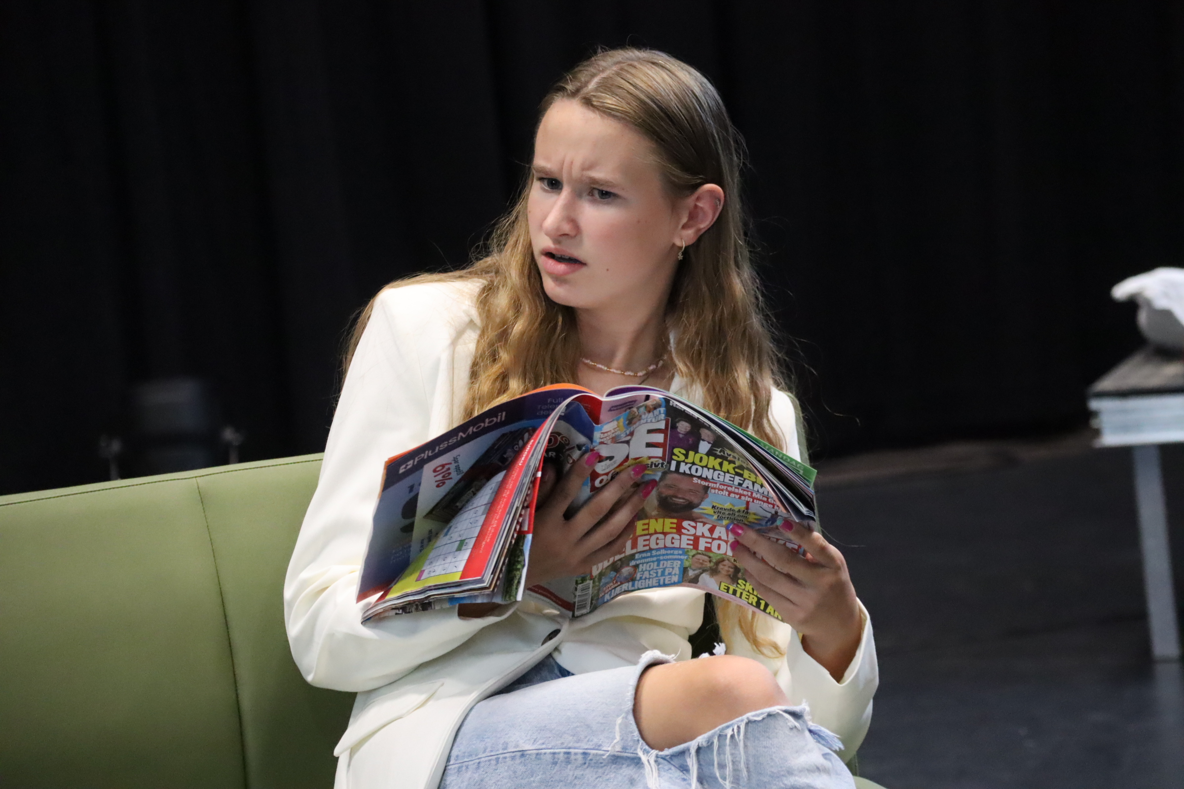 Annika Stude føler seg trygg på karakteren hennes, Charlie.