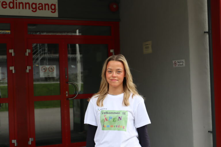 Karianne Moen Pedersen er klar for sitt største prosjekt til nå, da hun skal ha sommerfest som blir huset inne i Kongsvingerhallen.