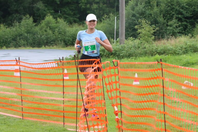 Ida Slorafoss var suveren i helmaraton. — Foto: Øystein Engh