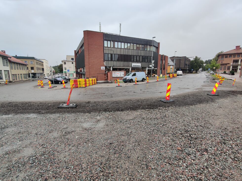 Gatene Storgata og Brugata er de som blir påvirket av det nye kjøremønsteret.