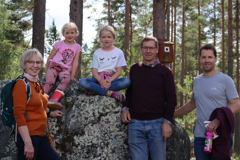 Motti og flesk er alltid populært på Lunderseterdagen.