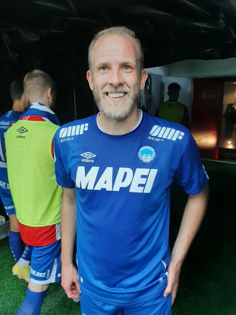 Vegard L. Moberg kom inn i andre omgang og var med på å sikre ett poeng for KIL.