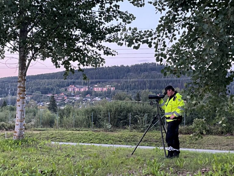 Statens vegvesen var onsdag kveld ute på kontroll ved Stømner i Kongsvinger.