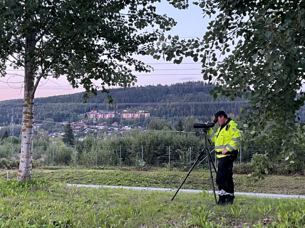 Statens vegvesen var onsdag kveld ute på kontroll ved Stømner i Kongsvinger.