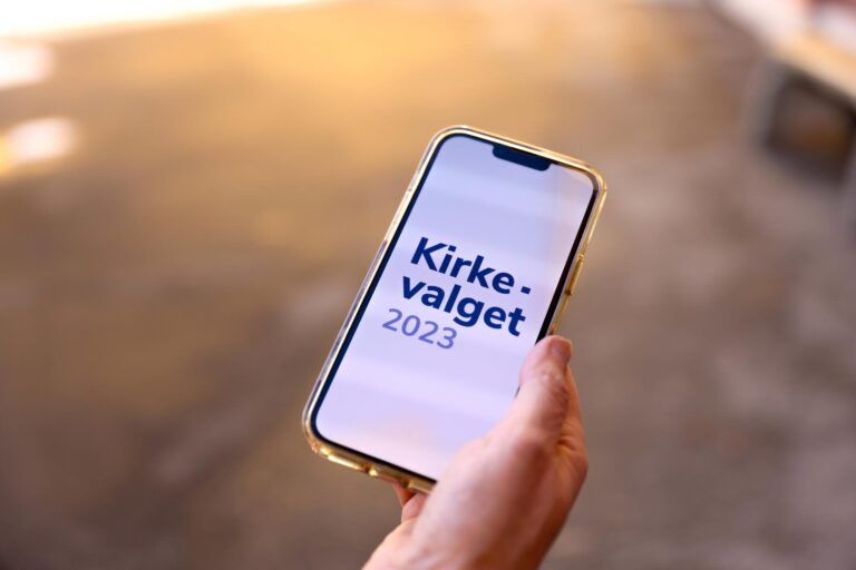 Kirkevalget 2023 kan også gjennomføres digitalt.