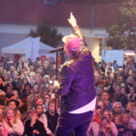 Freddy Kalas avsluttet fredagens byfest foran et stort publikum.