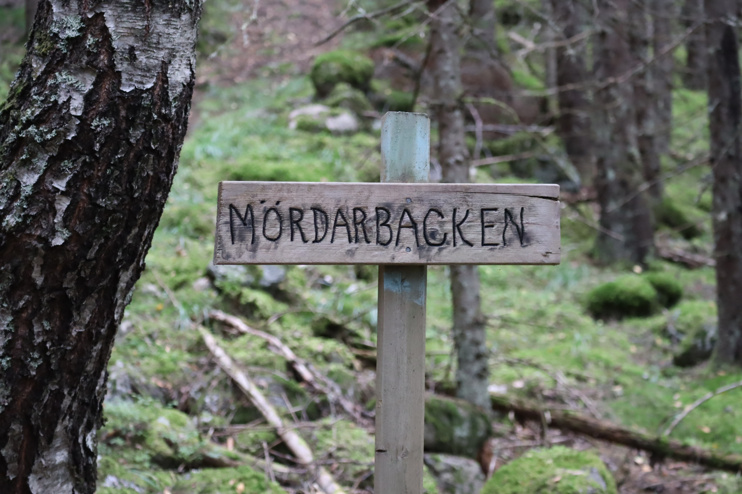Det er mange som får det tungt når de ser dette skiltet.