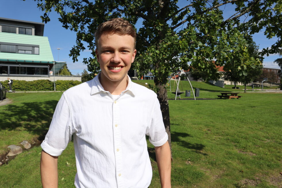 Leder i Glåmdalen Senterungdom og Senterpartiets ungdomskandidat, Gaute Nytrøen.
