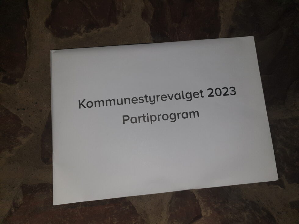 Denne konvolutten med valgprogrammene til de politiske partiene som stiller til valg i Kongsvinger, ble tidligere i høst sendt ut til alle husstander i kommunen. Om du ikke har fått den, så er den tilgjengelig på Sericetorget i rådhuset.