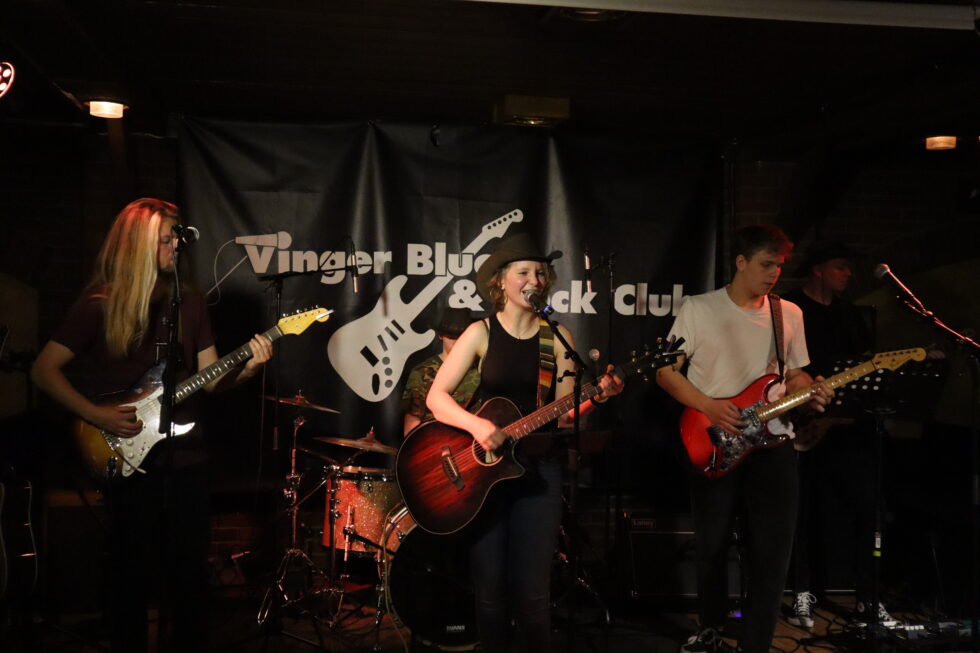Birgitte m/band var siste opptreden på Markensrockens første dag.