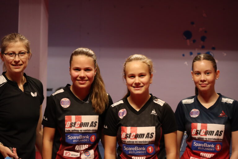 Ieva Juceniciute-Ruse, Marine Pettersen Kvinge, Maja Pettersen Kvinge og Beate Haraldseid skal representere KOBRA BTK i Stiga-ligaen.