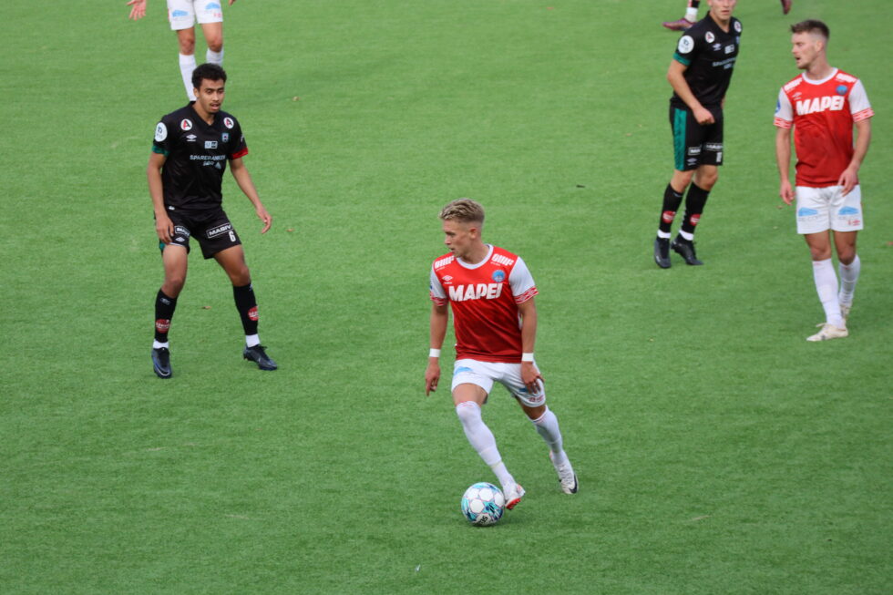 Kampens eneste mål for KIL var det Martin Vinjor som sørget for.