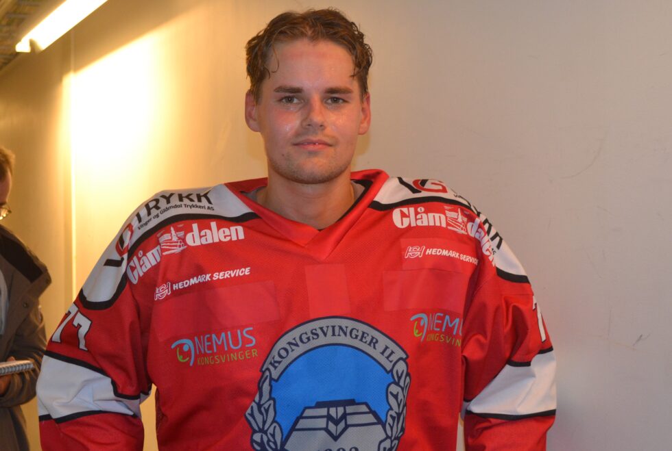 William Strömbäck havnet litt tilfeldig på Kongsvinger, men har spilt seg bra inn i laget. Lørdag ble han banens beste spiller.