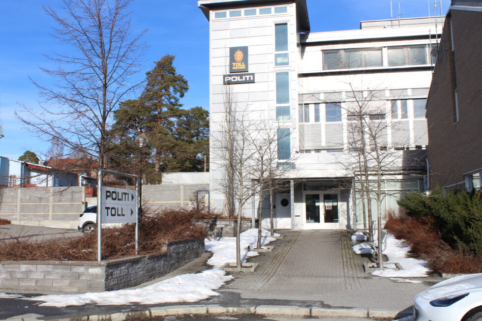 Kongsvinger politistasjon.