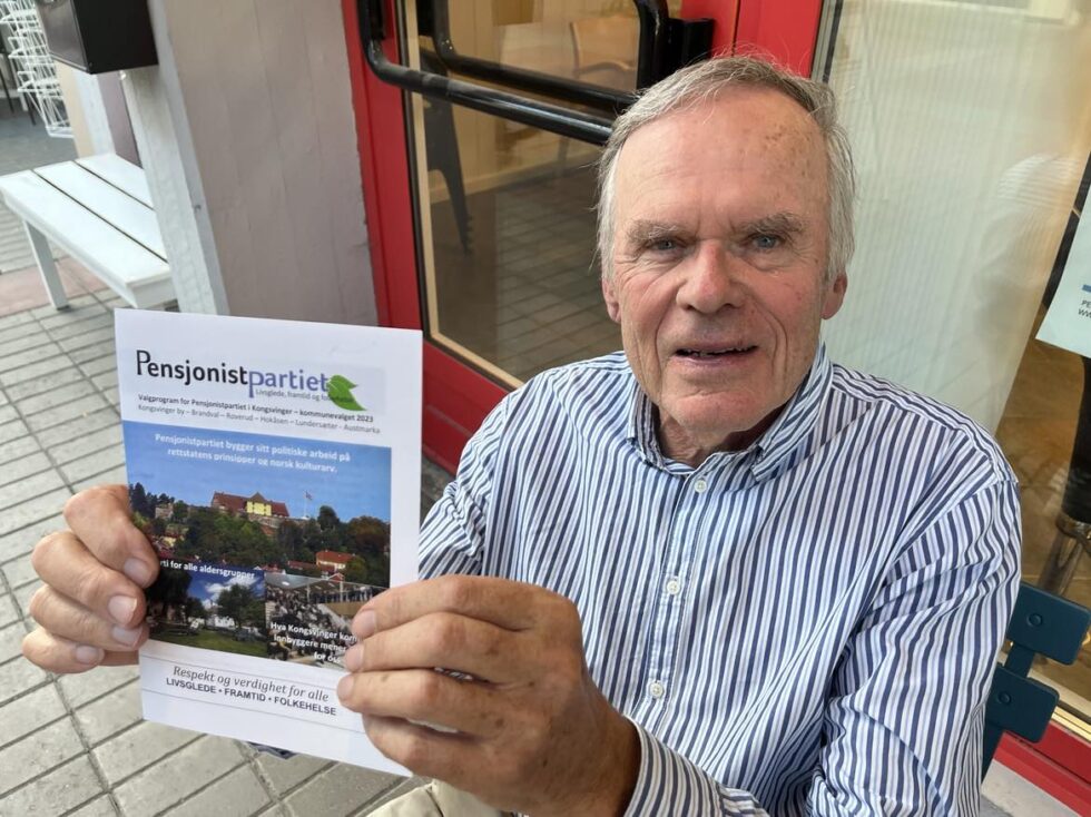 Eirik Ross, leder i Pensjonistpartiet Kongsvinger mener spareplanene til helse Sør-Øst virker uforsvarlig.