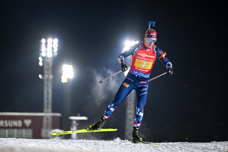 Johannes Thingnes Bø gikk en god etappe for Norge i Östersund torsdag.