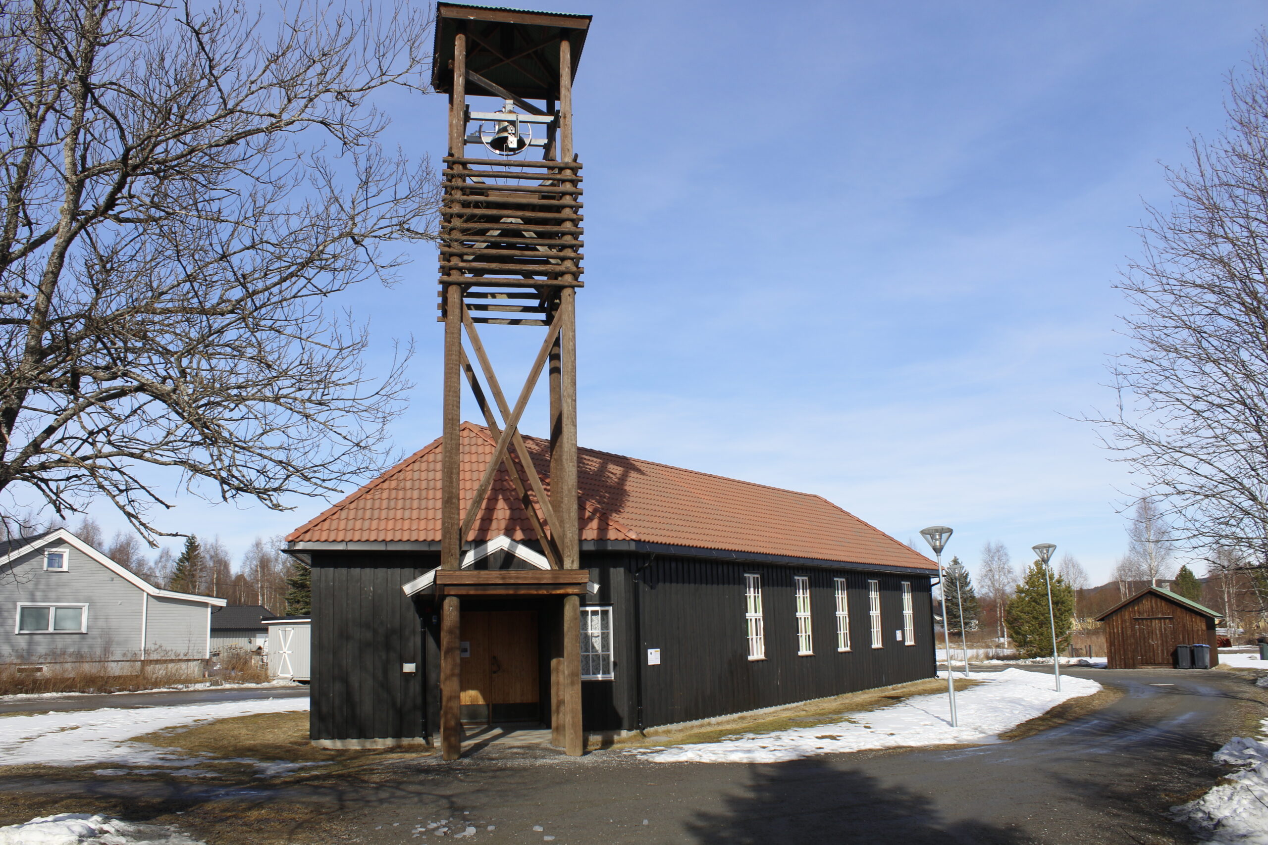 I Roverud Kirke blir det Høymesse på nyttårsaften