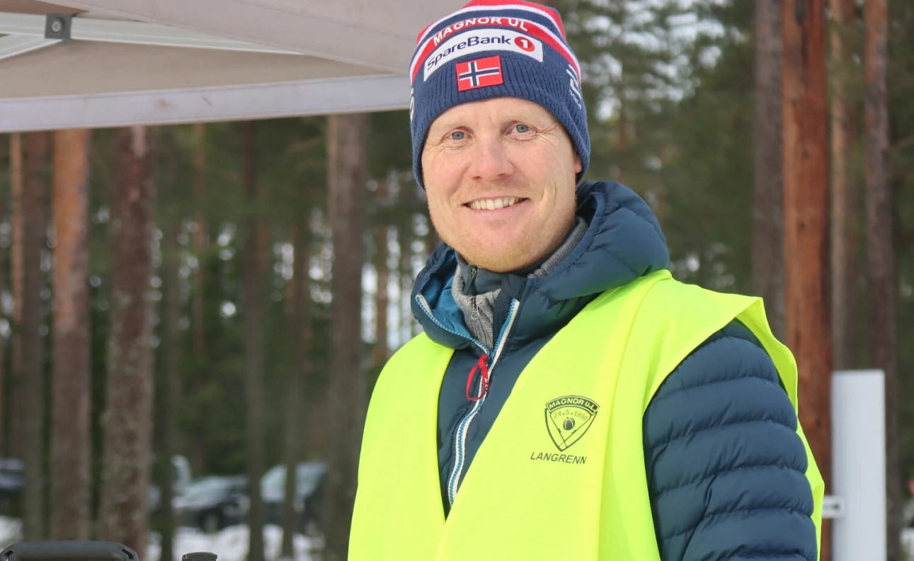 Magnus Bergersen er trener for skigruppa i Magnor U.L.