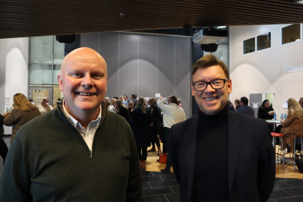 Lars Andreas Uglem, kommunedirektør i Kongsvinger kommune, og rådmann i Eidskog kommune, Trond Stenhaug er klar på at det er en stor utfordring med utenforskap.