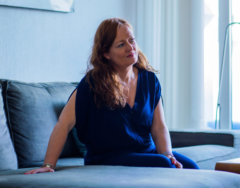 Heidi Linde er oppvokst i Kongsvinger, og er her ofte for å besøke familien og spesielt sin pappa. Nå er hun aktuell med årets julekalender, Snøfall 2.