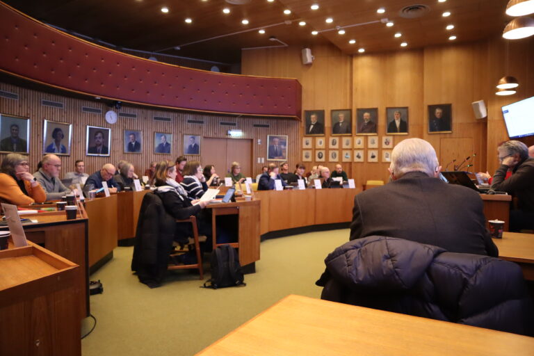 Kommunestyret vedtok budsjettet for 2024 torsdag.