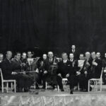 Kongsvinger Orkesterforening på 1950-tallet. Kanskje drar du kjensel på noen av de som er på bildet.