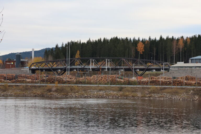 Norsenga bru ble gjenåpnet for to-veis trafikk den 22. desember i fjor.